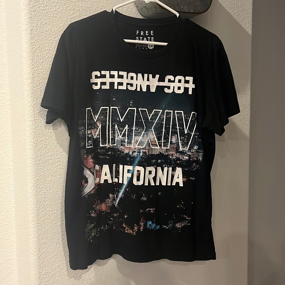 Black Los Angeles, California t-shirt